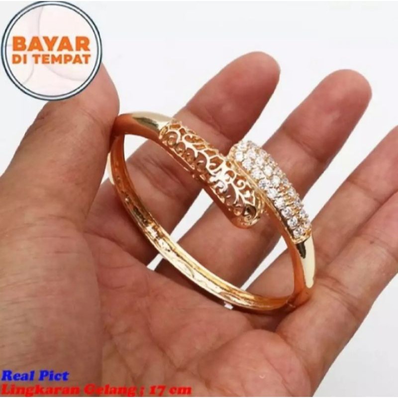 Gelang tangan wanita motif irisan cabe 280