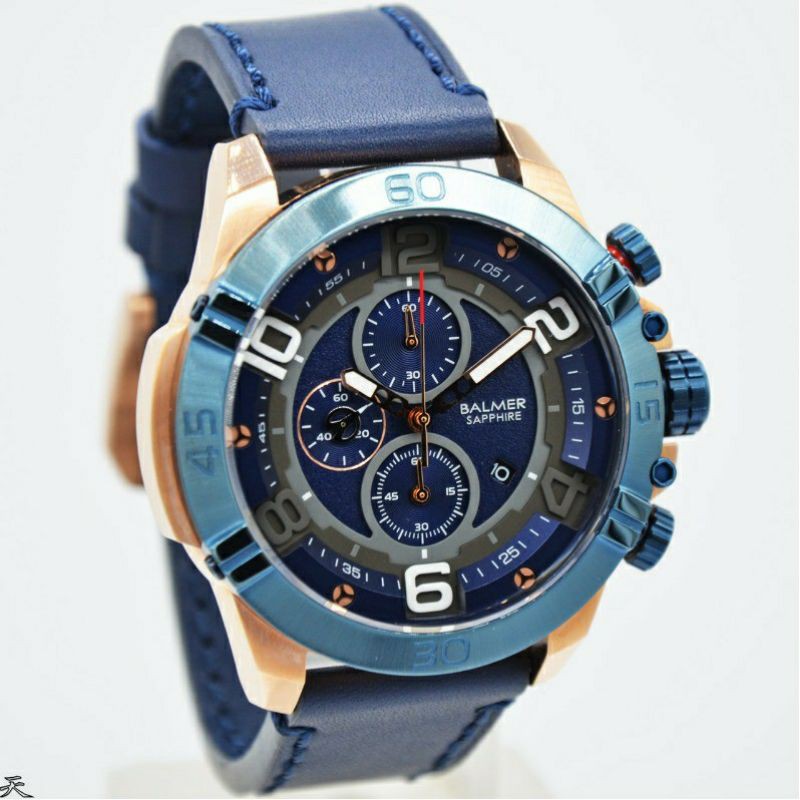 BALMER B.8119 JAM TANGAN PRIA BALMER CHRONOGRAPH ORIGINAL SAPPHIRE