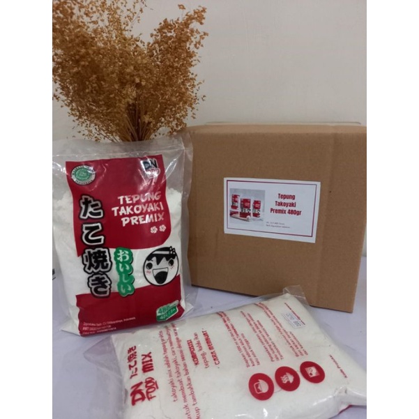 

Tepung Takoyaki DNFOOD 1 Karton (6x480g)