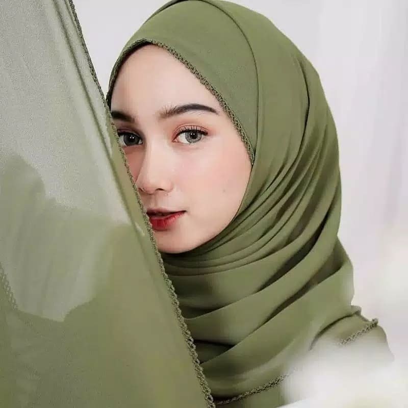 PASHMINA PICOT / PASHMINA CROCHET / DIAMOND ITALIANO JILBAB PICOT