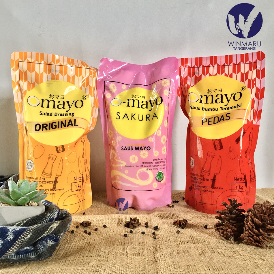 

omayo original/ manis - pedas - sakura 1kg