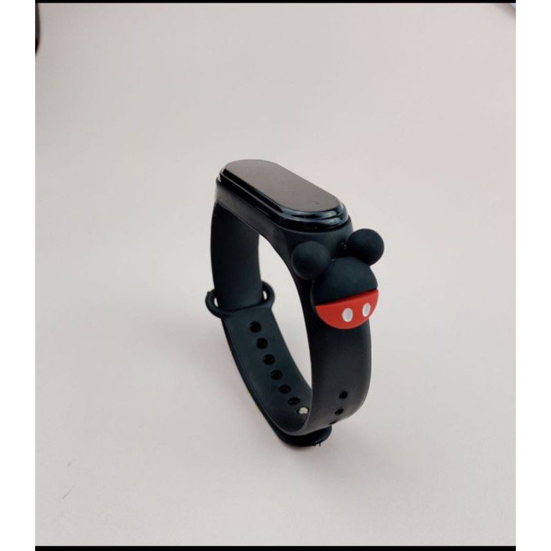 (Grosir)Jam Tangan Anak&quot; Karakter Led Merah Strap Rubber(Terima Cod)