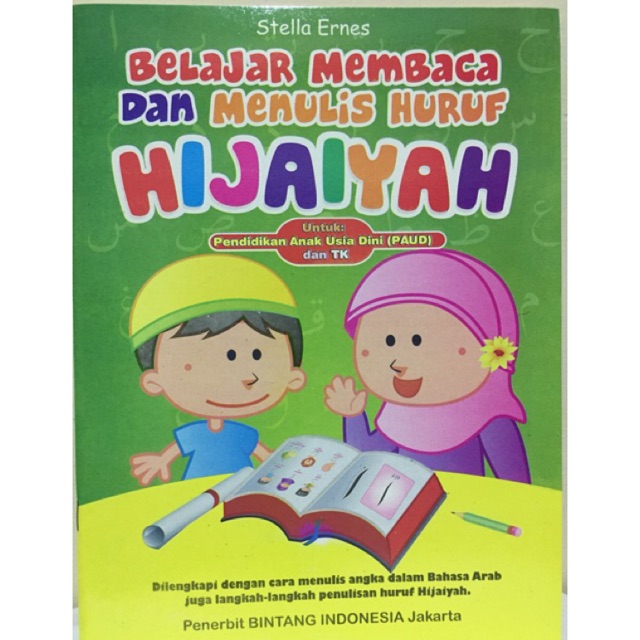  Buku Anak TK Belajar Membaca Dan Menulis Huruf Hijaiyah 