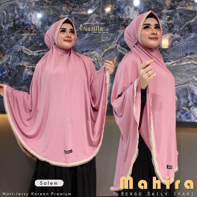 Bergo Daily Syar'i Mahira ORIGINAL Nazilla