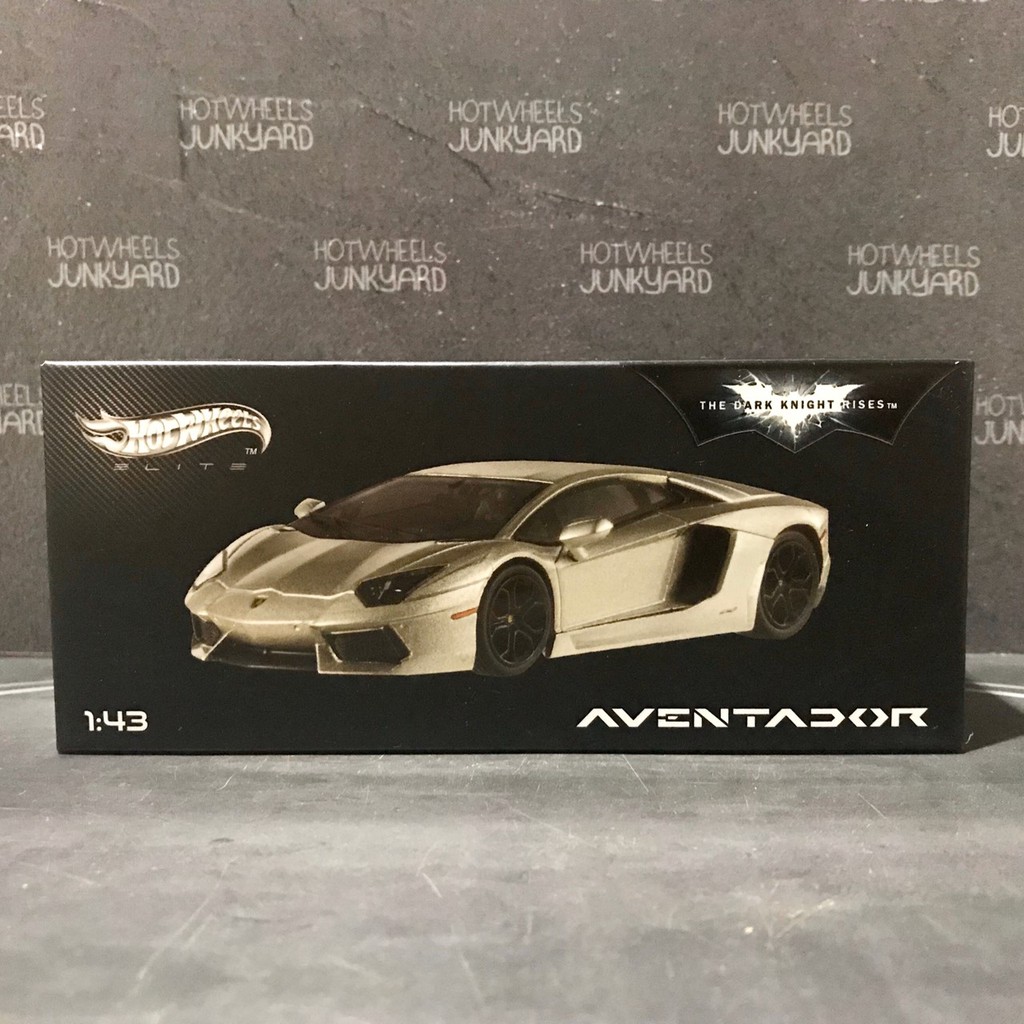 Hot Wheels Elite Lamborghini Aventador Batman Exclusive