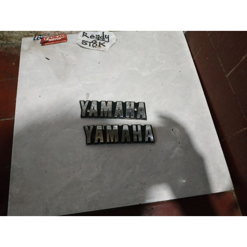 Emblem tangki Yamaha RX spesial RXS YT115 original