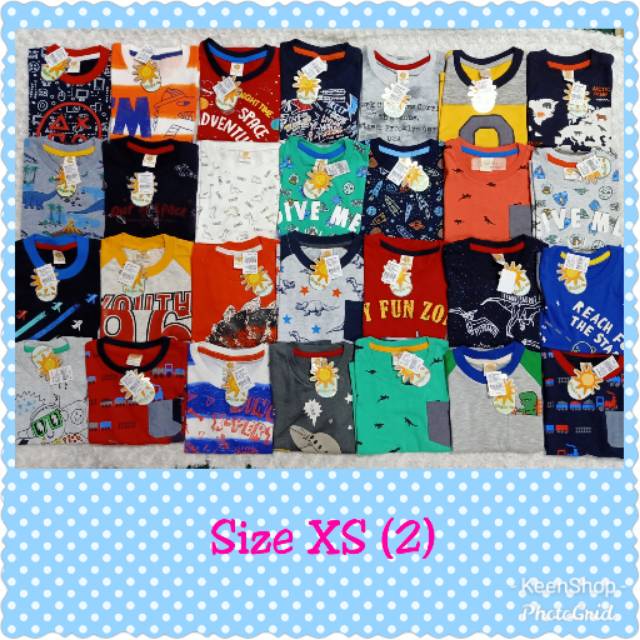  Kaos  Little M brand  Matahari  XS S M L XL Shopee 