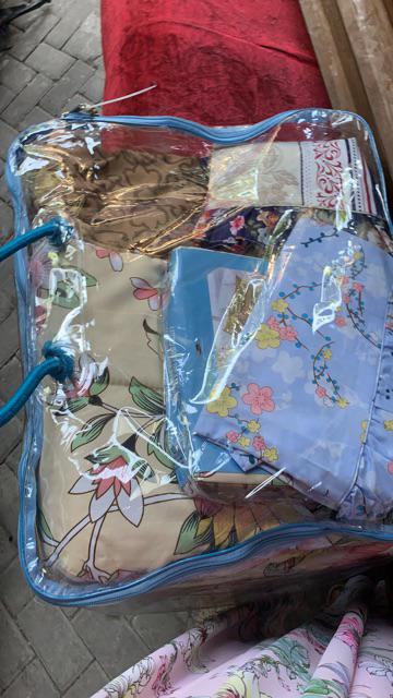 Sarung Bantal Katun Karakter Motif Terbaru Ukuran 50 X 100 Cm /sarung Bantal Cinta