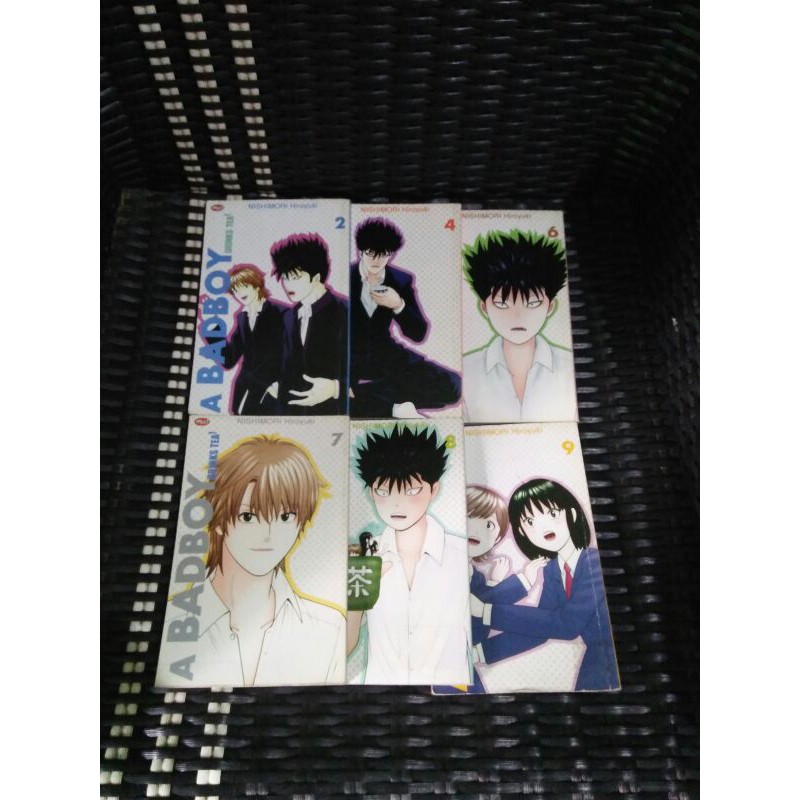 Komik A Badboy drinks tea cabutan nishimori hiroyuki
