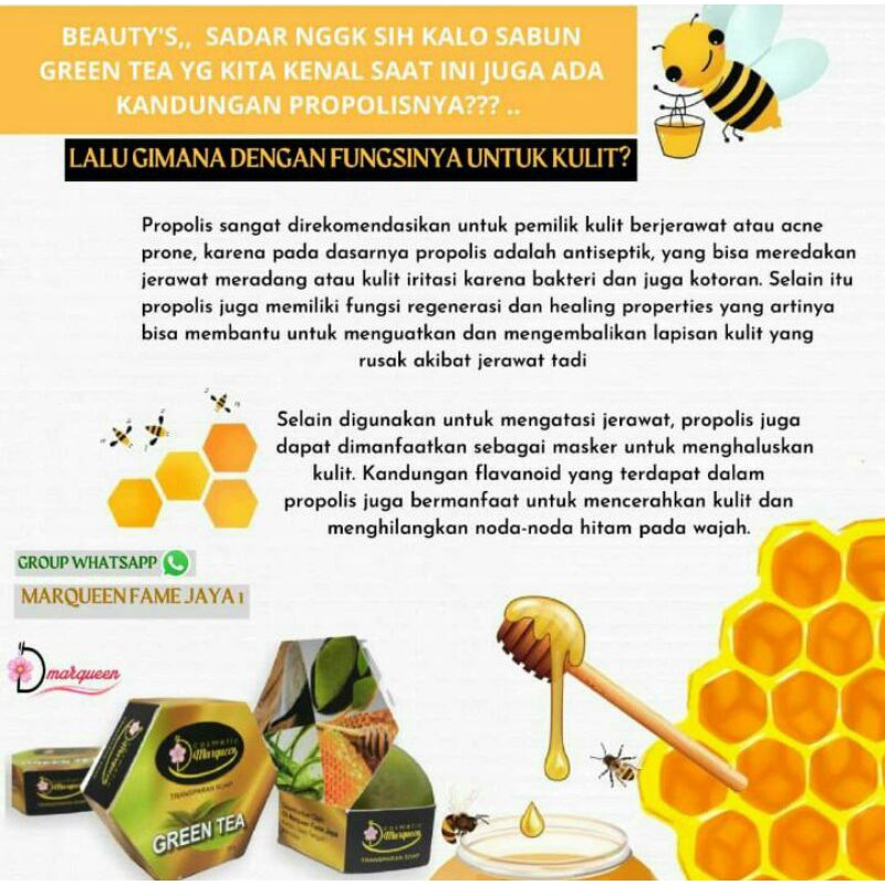 Sabun green tea Marqueen