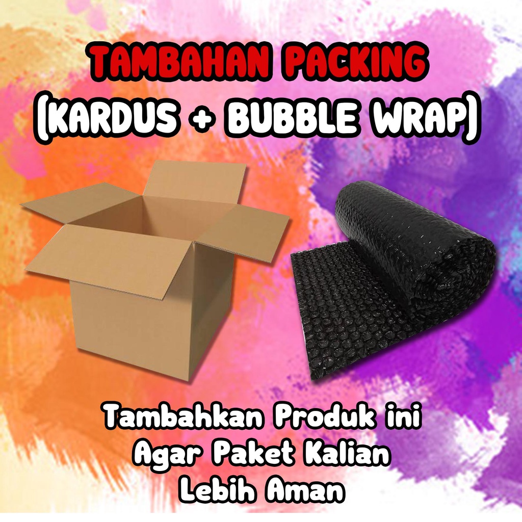 

TAMBAHAN EXTRA PACKING DUS + BUBBLE WARPING