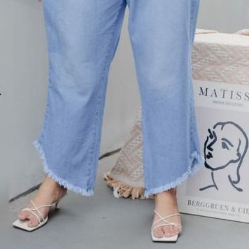 Delia Pants Jumbo Bigsize Rawis Muat Sampai BB 100 Kg Delova Big Size