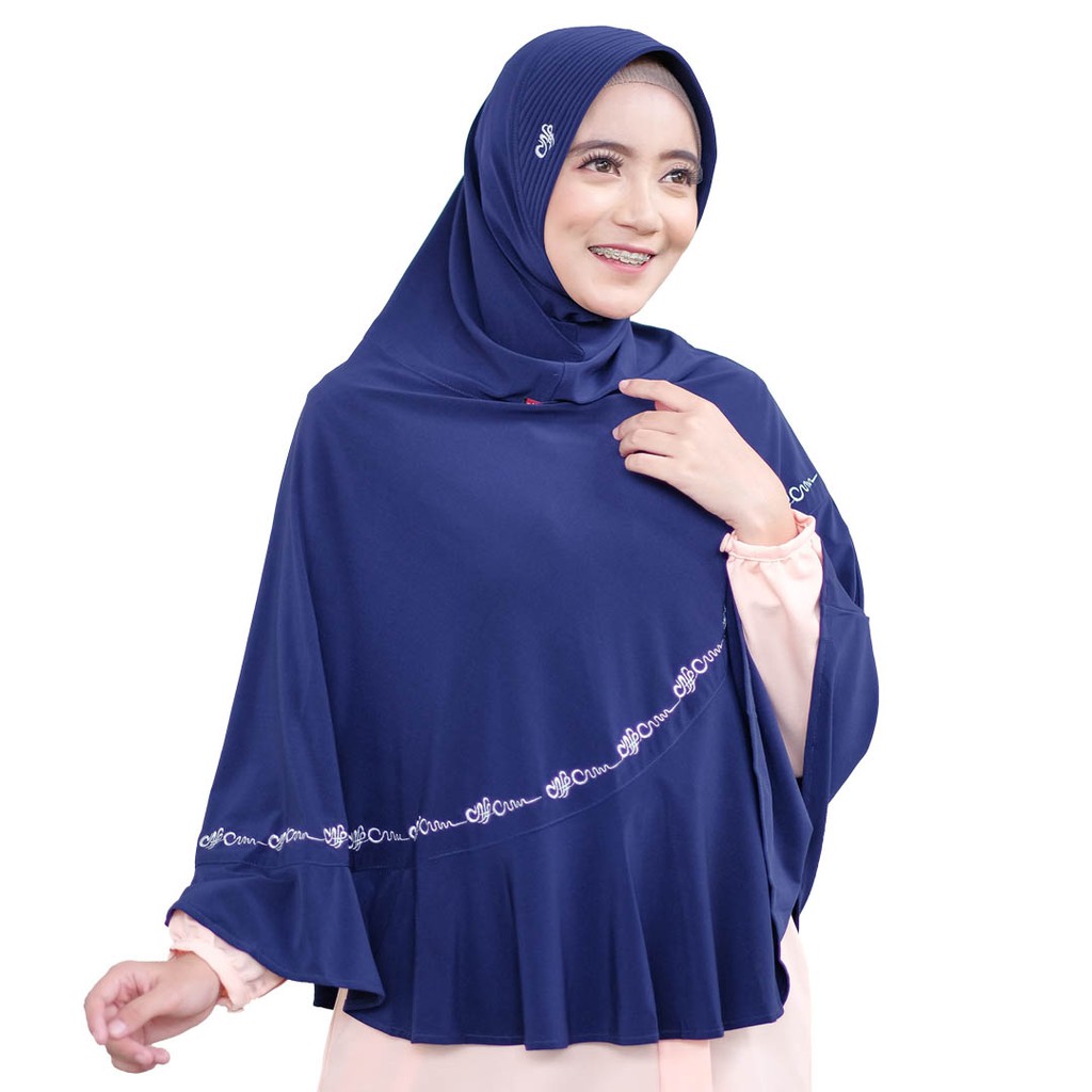 Hijab Instan - Nafisa Aqila - Jilbab Instan Panjang Bordir