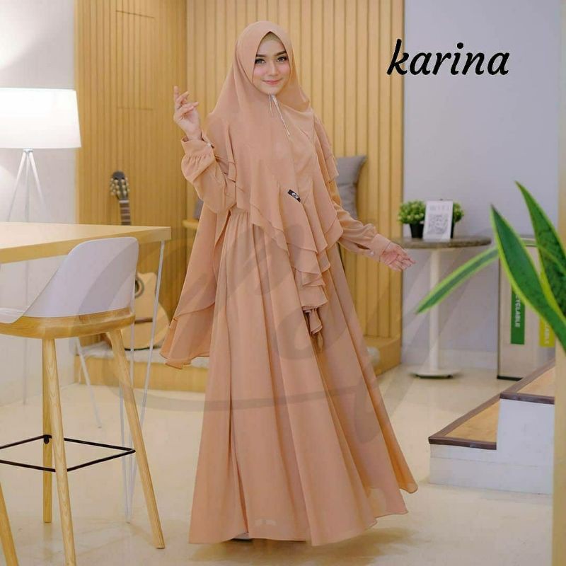 Gamis Karina Syari by Nazwa Hijab
