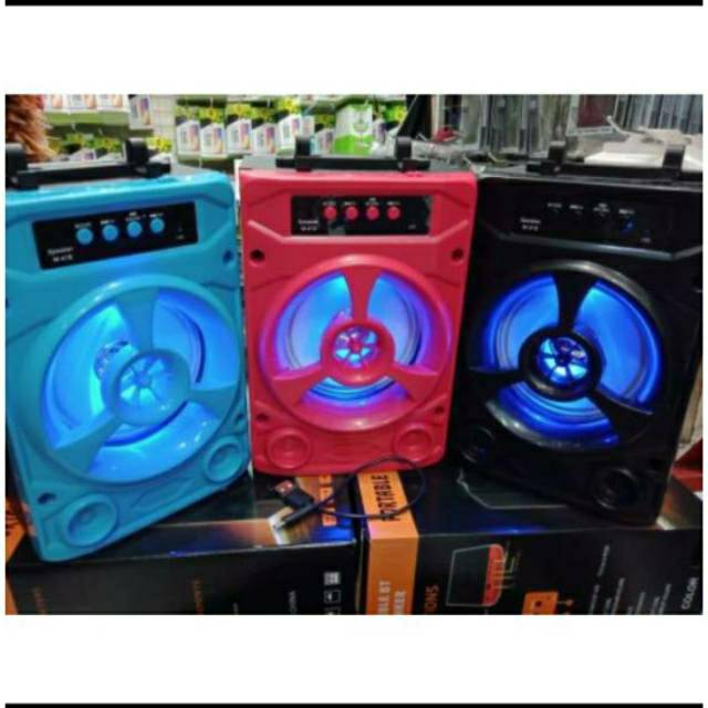 Speaker bluetooth MH 418 speaker wireles termurah suara dijamin mantab