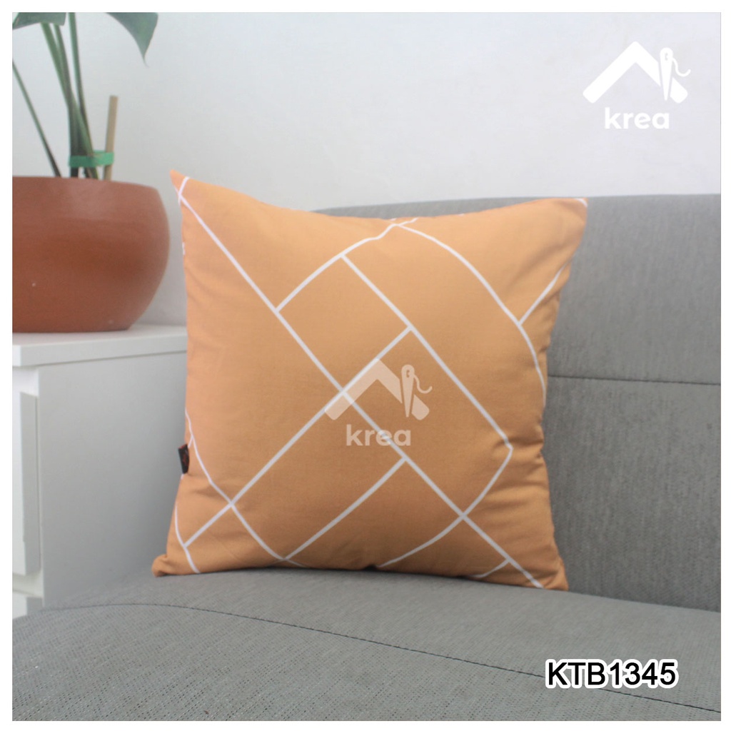 Sarung Bantal Sofa Ukuran 30x50, 40x40, 45x45, 50x50, 60x60, 70x70 - KTB1345