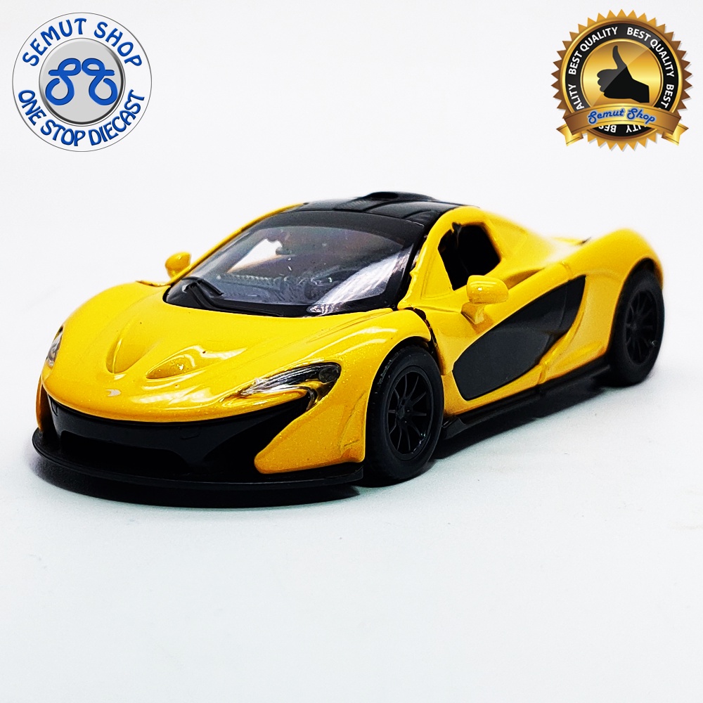 Apolo MSZ McLaren P1 2012 Metalic Yellow Miniatur Mobil McLaren P1
