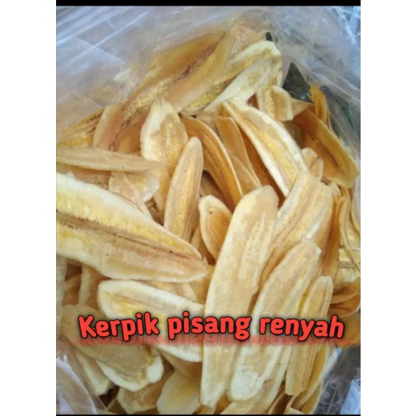 

Keripik Pisang Gurih renyah asin