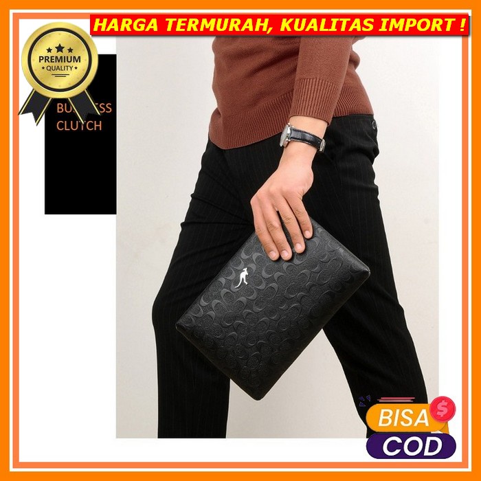Tas Pegang Tangan Tenteng Pria Original Branded Waterproof Handbag Pouch Bag Cowok Ant Air Premium T