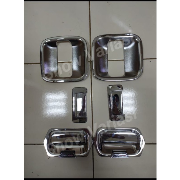 Paket outer handle luxio chrome