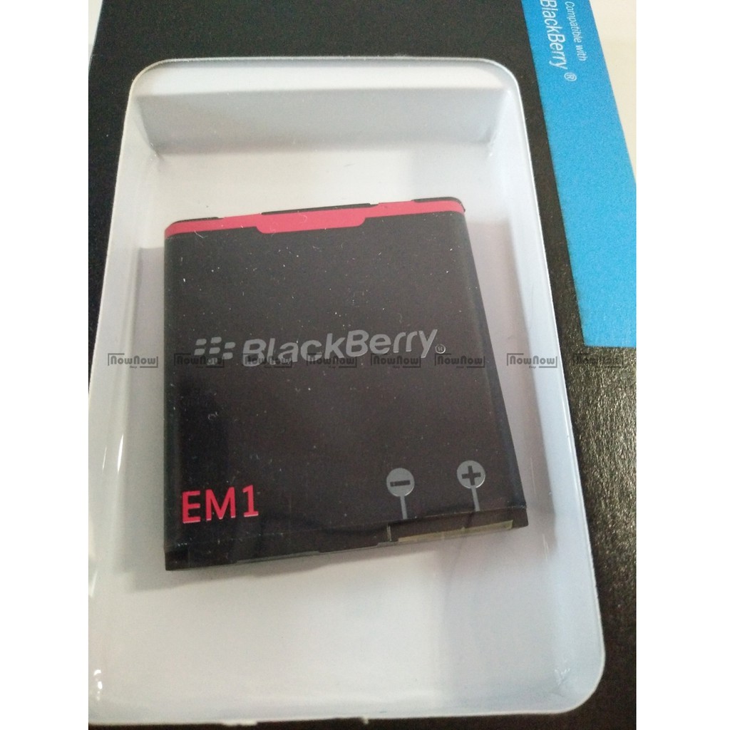 Baterai Blackberry Curve 9350 9370 EM1 Original ORI OEM Batre Battery Batu Batrai