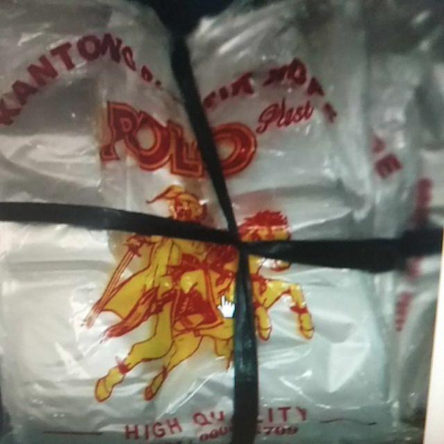 [ Hd Bening Polo ] Kantong Plastik Kresek Hdpe Bening Merk Polo