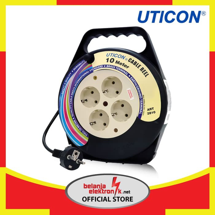 kabel roll   box kabel  uticon cr 2810  10 meter 