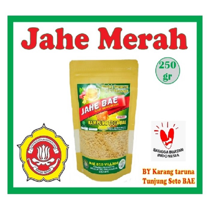 

Bubuk Jahe Merah 250gr Instan Serbuk Super By Jahe BAE