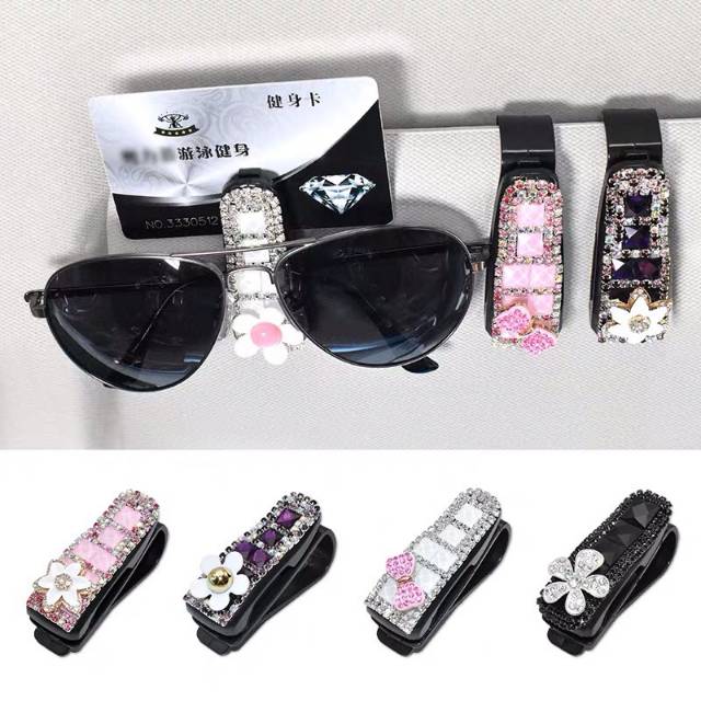 Jepit kacamata barang mobil jepitan kacamata sunvisor