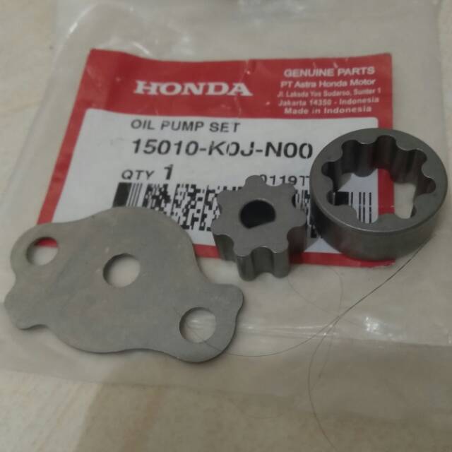 oil pump set honda genio original honda