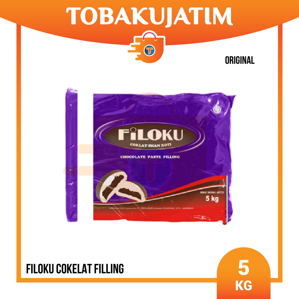

Filoku Dark Coklat Cokelat Filling Selai Isian Coklat 5kg ASLI