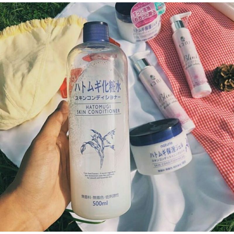 Hatomugi Skin Conditioner 500ml Hatomugi Toner 500ml full size