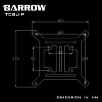 BARROW TCBJ-P Pump Mounting Bracket for 120mm Radiator