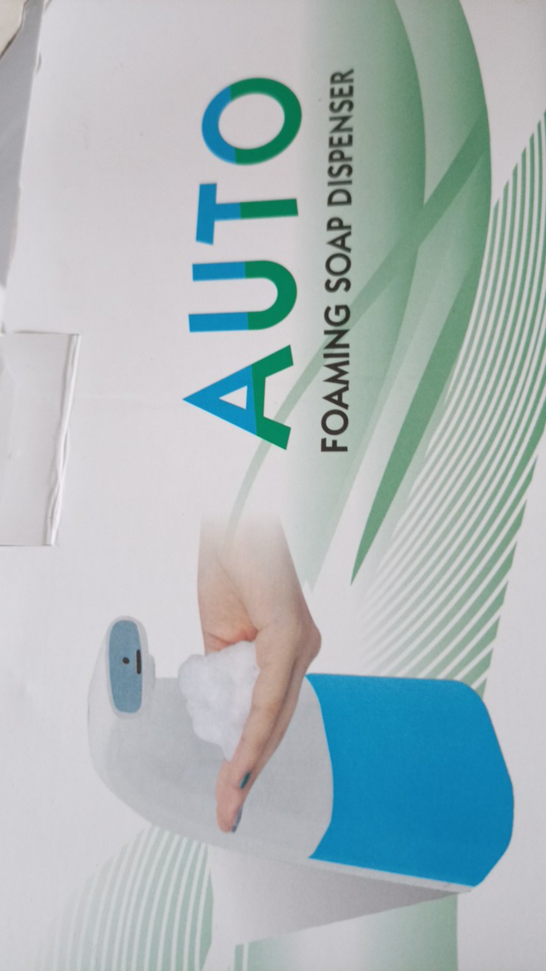 Smart Foaming Hand Wash Dispenser Sensor Tempat Sabun Cair 300ml Otomatis Usb Charger E708