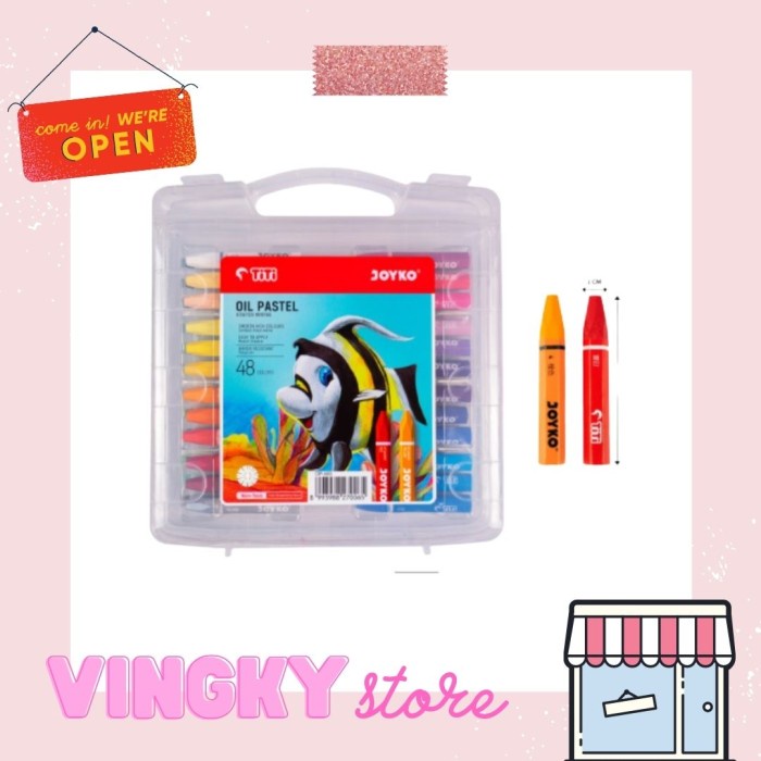 

Hari Ini Crayon / Oil Pastel Titi Joyko 48 Warna Promo