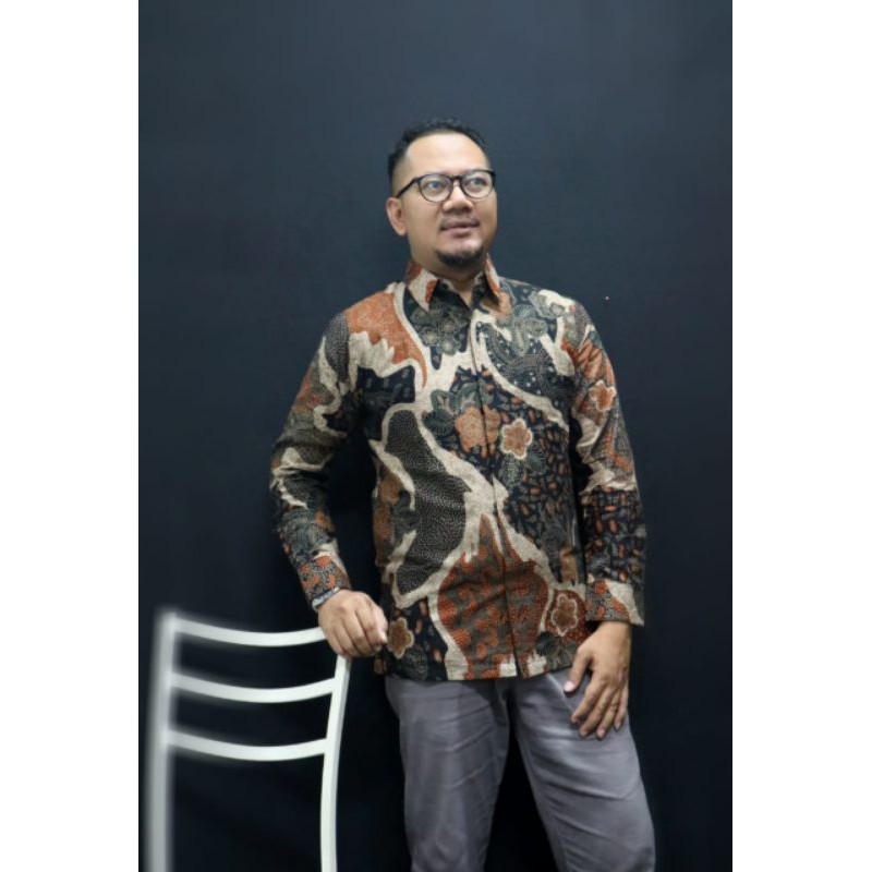 Kemeja Batik Katun Pria