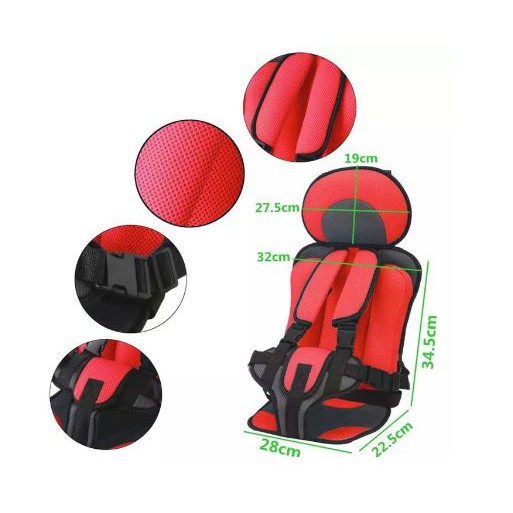 DUDUKAN MOBIL BAYI ANAK PENGAMAN PORTABLE BABY CAR SEAT BABY SAFETY CAR SEAT KIDDY