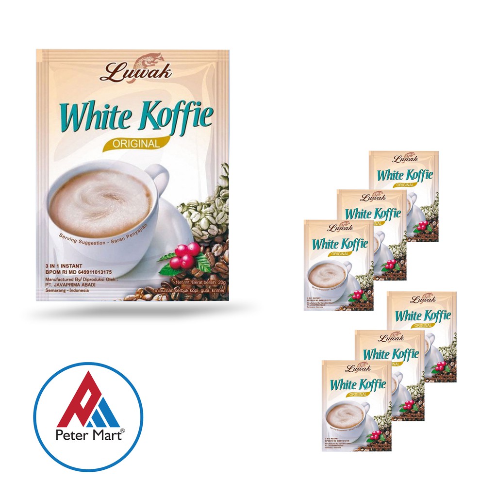 

LUWAK WHITE KOFFIE 1 Pcs