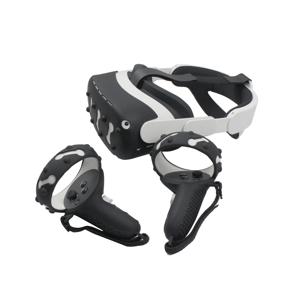 Case Pelindung Bahan Silikon Anti Gores Untuk Oculus Quest 2 Vr Controller