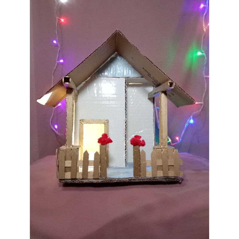 

Miniatur Rumah Dari Kardus