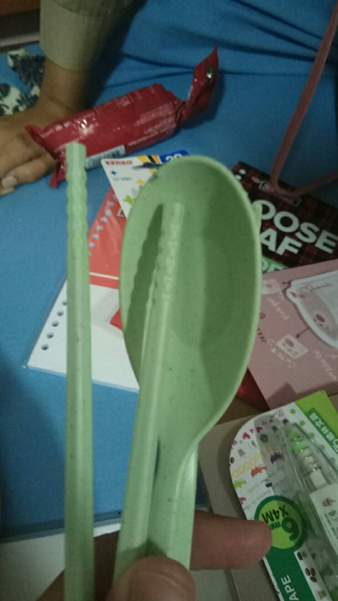 Set Alat Makan Wheat Kotak Persegi