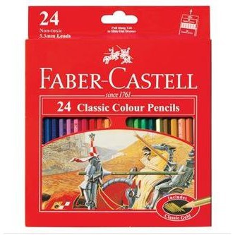 

Pensil Warna Faber Castell Classic 24