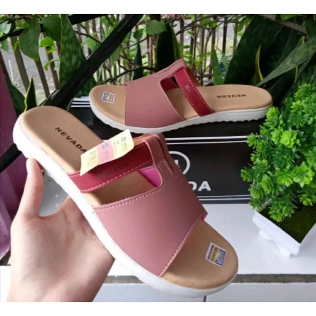 Sandal Wanita Nevada Buat Santai &amp; Nonj Formal Sandal Wanita Trendi Sandal Wanita Nevada Terbaru