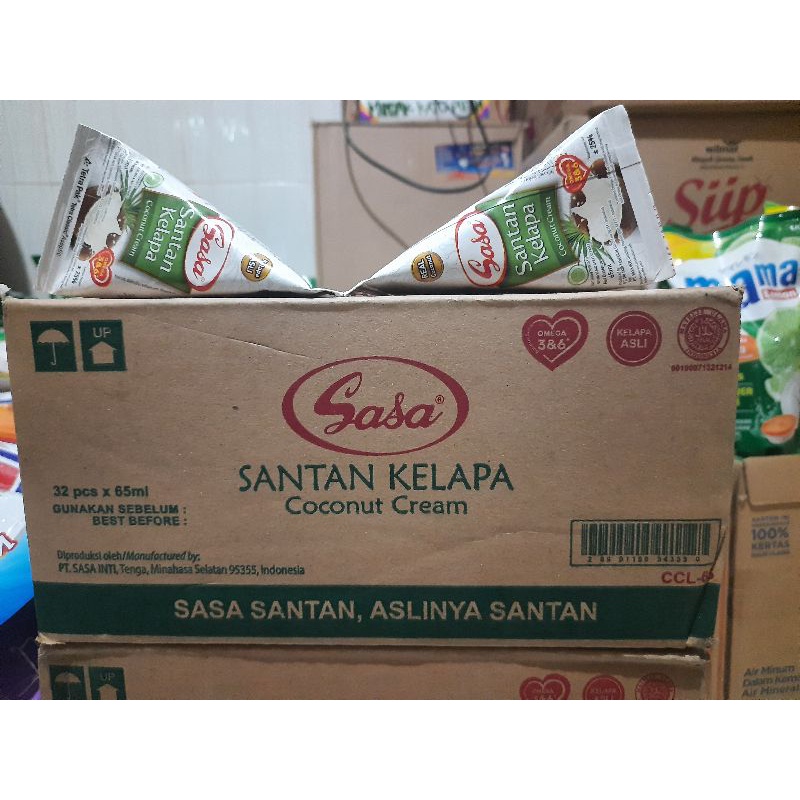 

sasa santan kelapa asli 65 ml