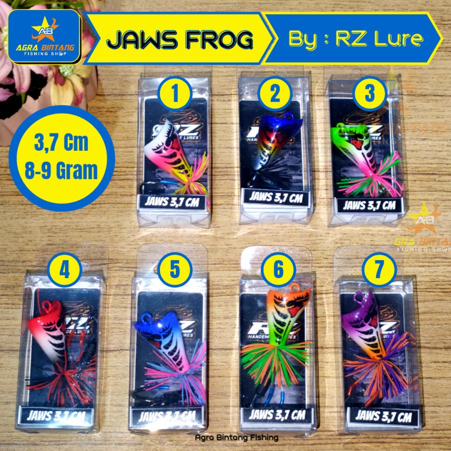 LURE JAWS FROG HANDMADE RZ LURE