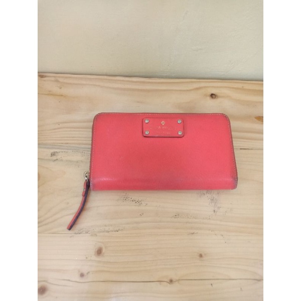 dompet kate spade original authentic preloved second kulit asli