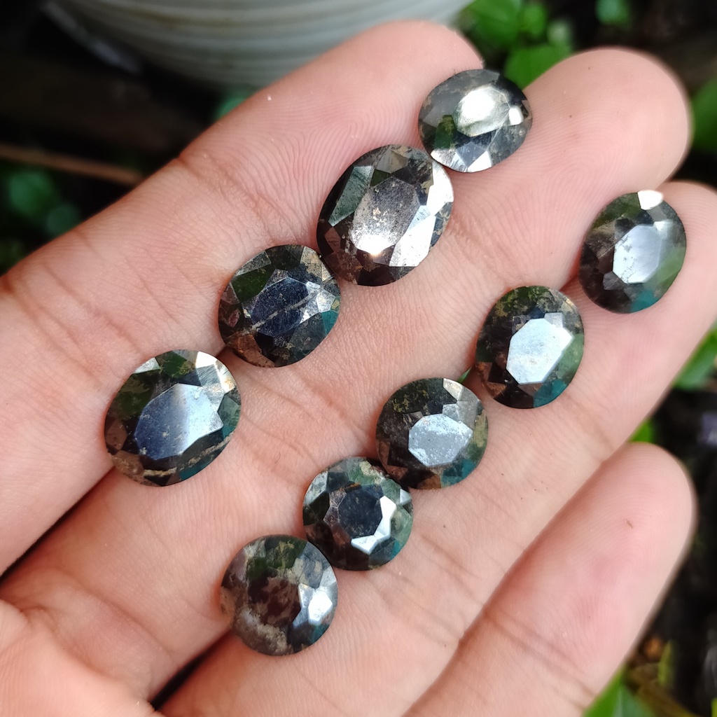 batu badar besi serat emas lengket magnet antik bkn yaman api wulung moonstone permata cincin akik