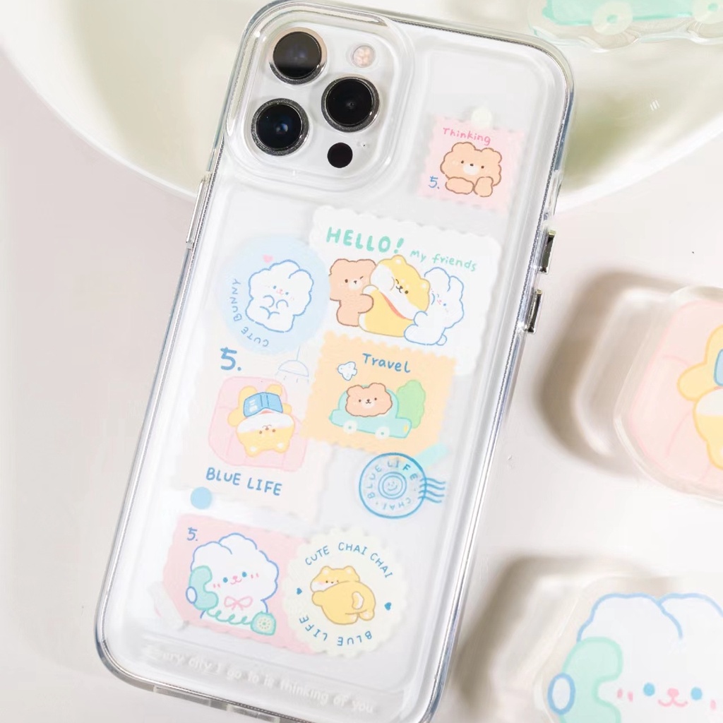 Case Pelindung Bahan Akrilik TPU Untuk iPhone 11 13pro 13prm 12 7Plus xs 8Plus XR 7 8 XR 11pro xs Max 12Pro Max