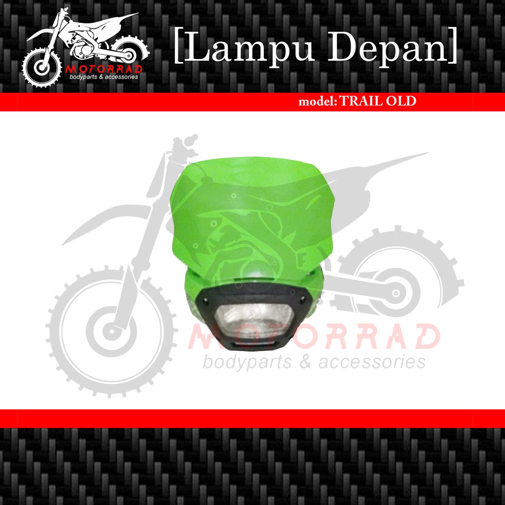 LAMPU DEPAN TRAIL VINTAGE