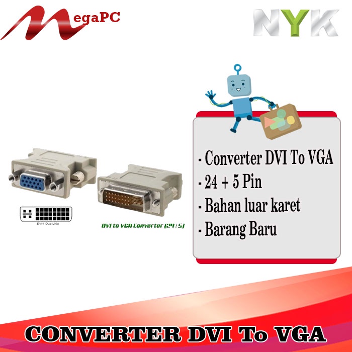 Converter DVI To VGA